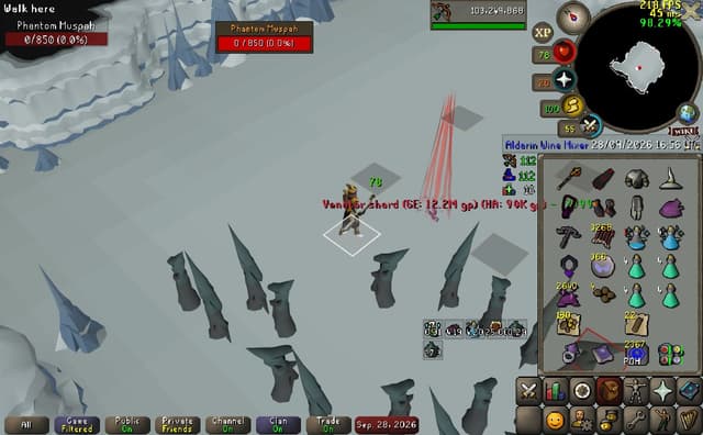Screenshot of Venator shard
