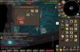 Screenshot of Crystal armour seed