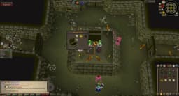 Screenshot of Dharok's helm