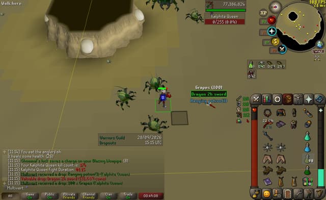 Screenshot of Dragon 2h sword