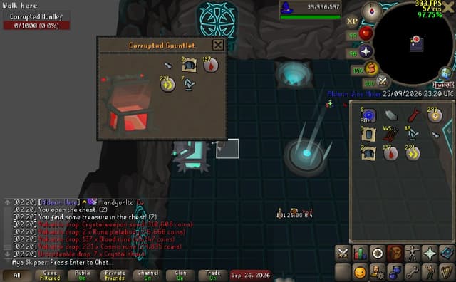 Screenshot of Crystal weapon seed