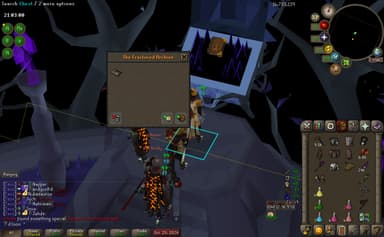 Screenshot of Zorya's tome (uncharged)