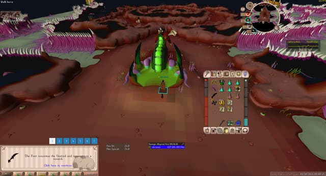 Screenshot of Abyssal dagger