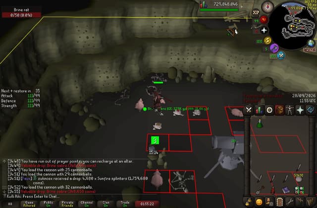 Screenshot of Brine sabre