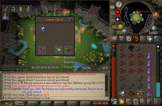 Screenshot of Blue Moon helm
