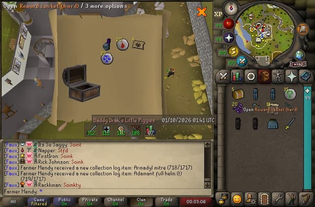 Screenshot of Pest control teleport