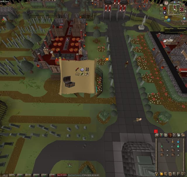 Screenshot of Digsite teleport