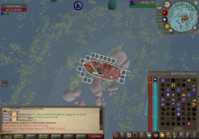 Screenshot of Large dragon keel parts