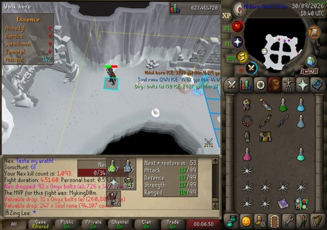 Screenshot of Nihil horn