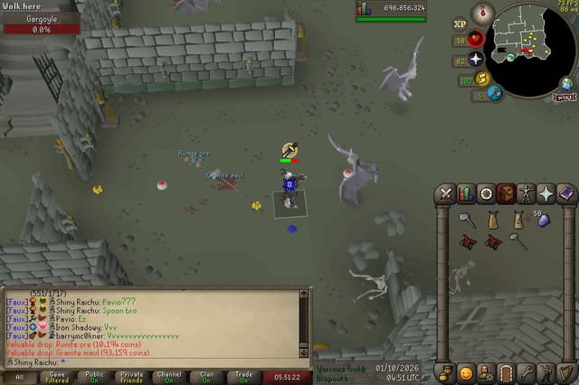 Screenshot of Granite maul