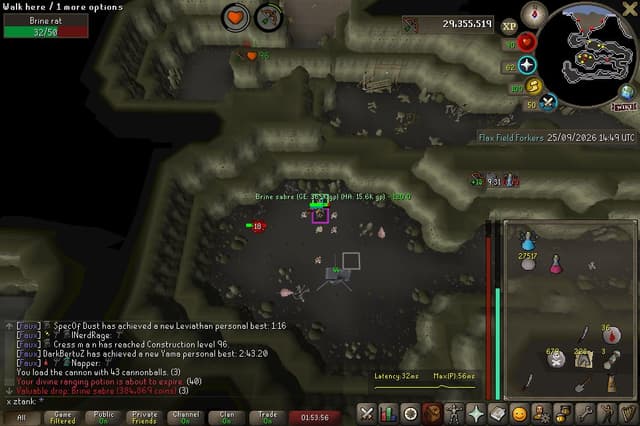 Screenshot of Brine sabre