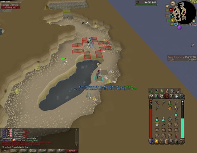 Screenshot of Warped sceptre (uncharged)