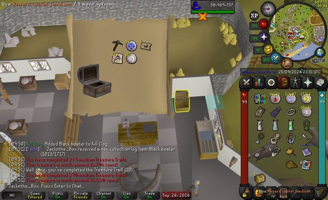 Screenshot of Iorwerth camp teleport