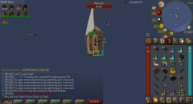 Screenshot of Narwhal horn