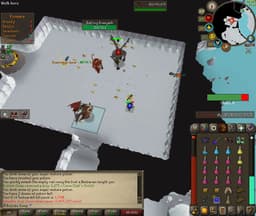 Screenshot of Zamorakian spear