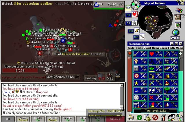 Screenshot of Antler guard