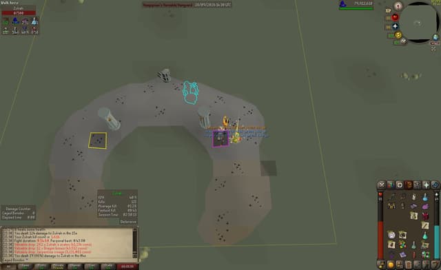Screenshot of Serpentine visage