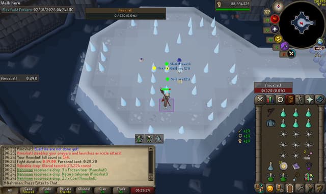 Screenshot of Glacial temotli