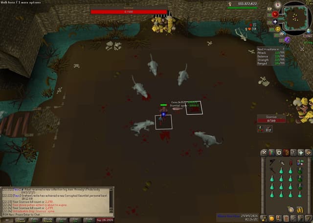 Screenshot of Scurrius' spine