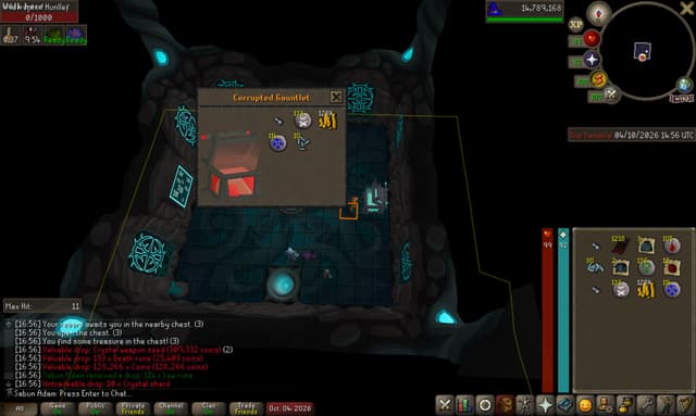 Screenshot of Crystal weapon seed