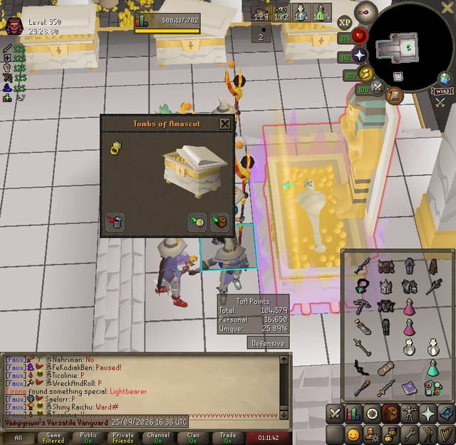 Screenshot of Lightbearer