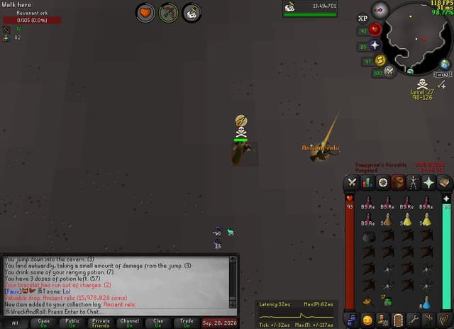 Screenshot of Ancient relic