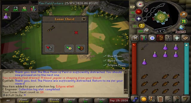 Screenshot of Eclipse atlatl