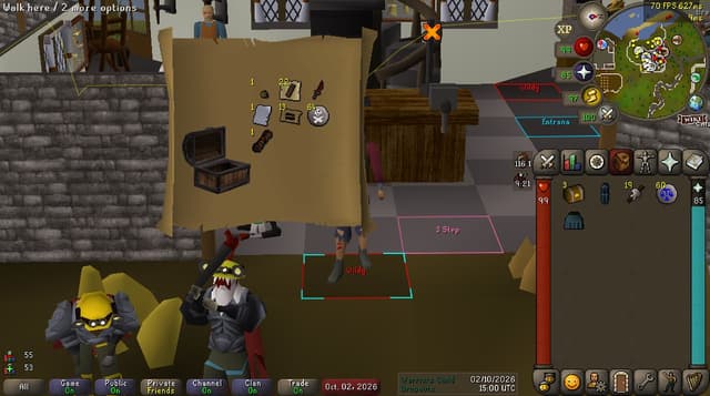 Screenshot of Lumberyard teleport