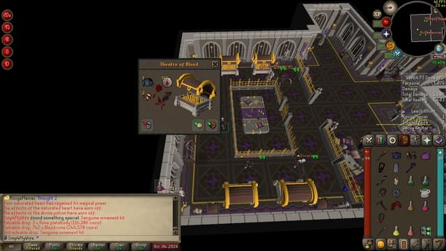 Screenshot of Sanguine ornament kit