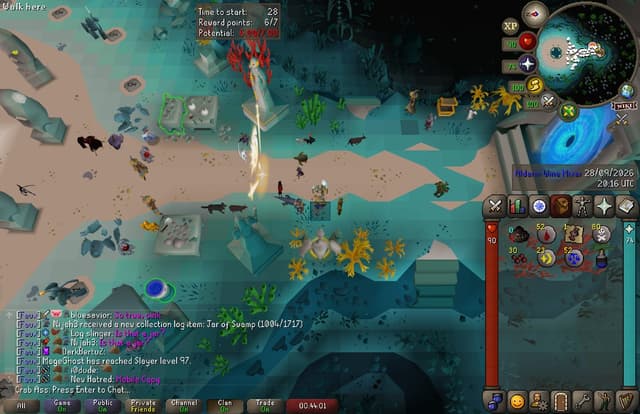 Screenshot of Abyssal blue dye
