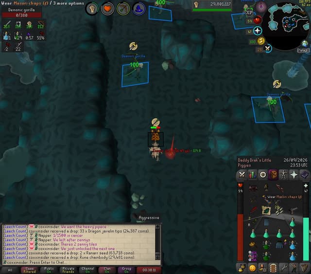 Screenshot of Zenyte shard