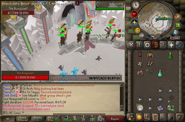 Screenshot of Hueycoatl hide