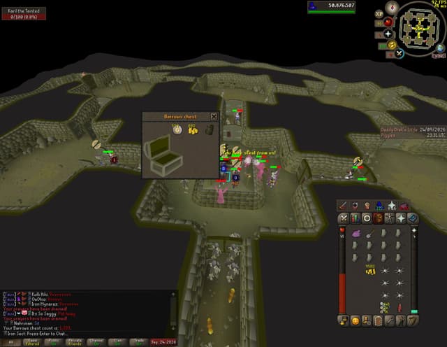 Screenshot of Verac's helm