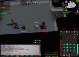 Screenshot of Zamorakian spear
