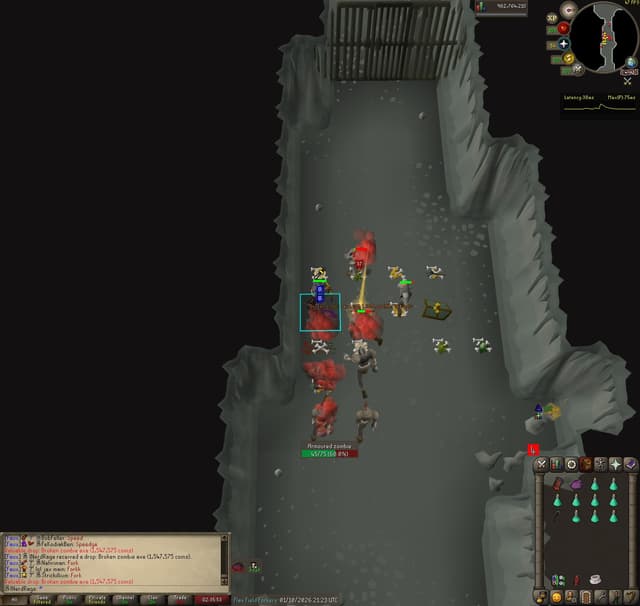 Screenshot of Broken zombie axe