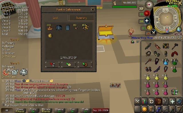 Screenshot of Sunfire fanatic helm