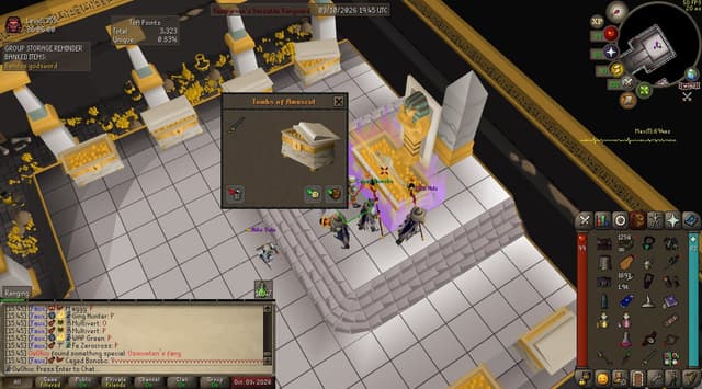 Screenshot of Osmumten's fang