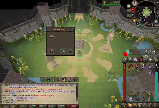Screenshot of Blood Moon chestplate