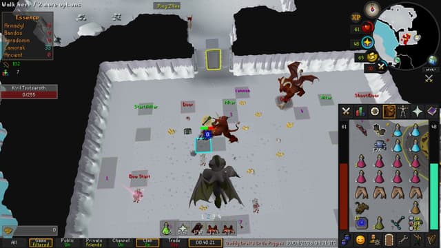 Screenshot of Zamorak hilt
