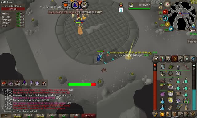 Screenshot of Tormented synapse