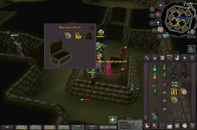 Screenshot of Karil's leatherskirt