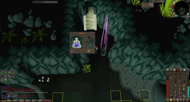 Screenshot of Dexterous prayer scroll