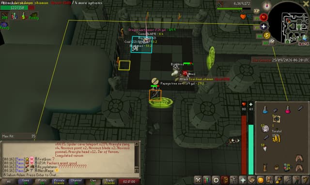 Screenshot of Dragon warhammer