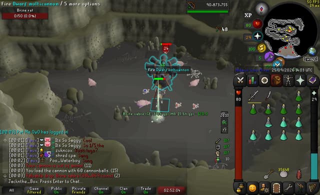 Screenshot of Brine sabre