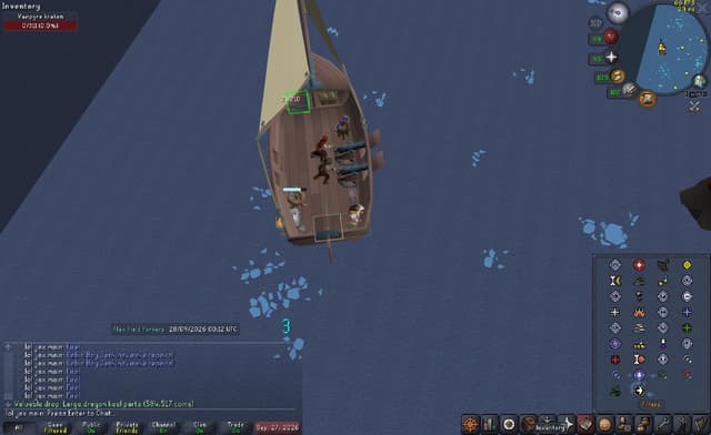 Screenshot of Large dragon keel parts