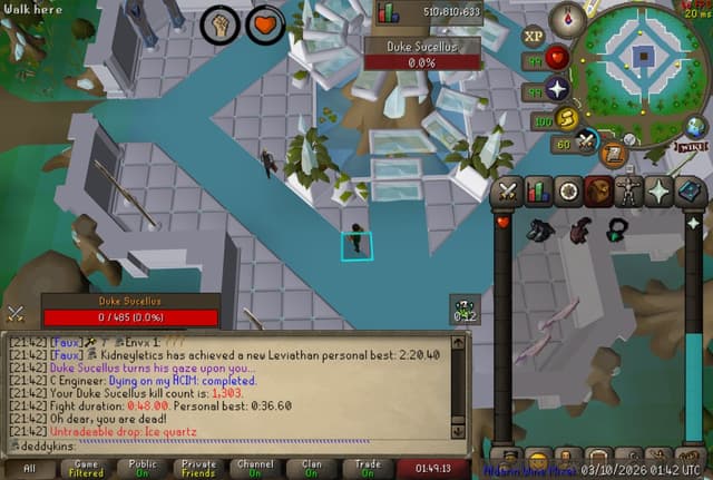 Screenshot of Ice quartz