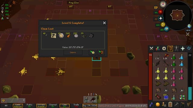 Screenshot of Avernic treads