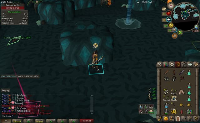 Screenshot of Zenyte shard