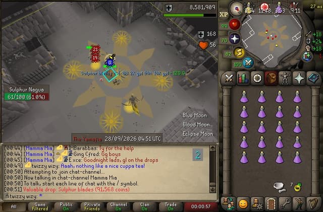 Screenshot of Sulphur blades