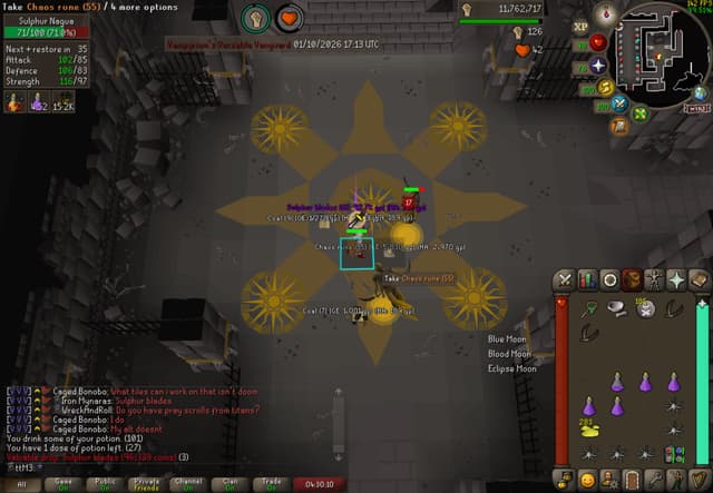 Screenshot of Sulphur blades
